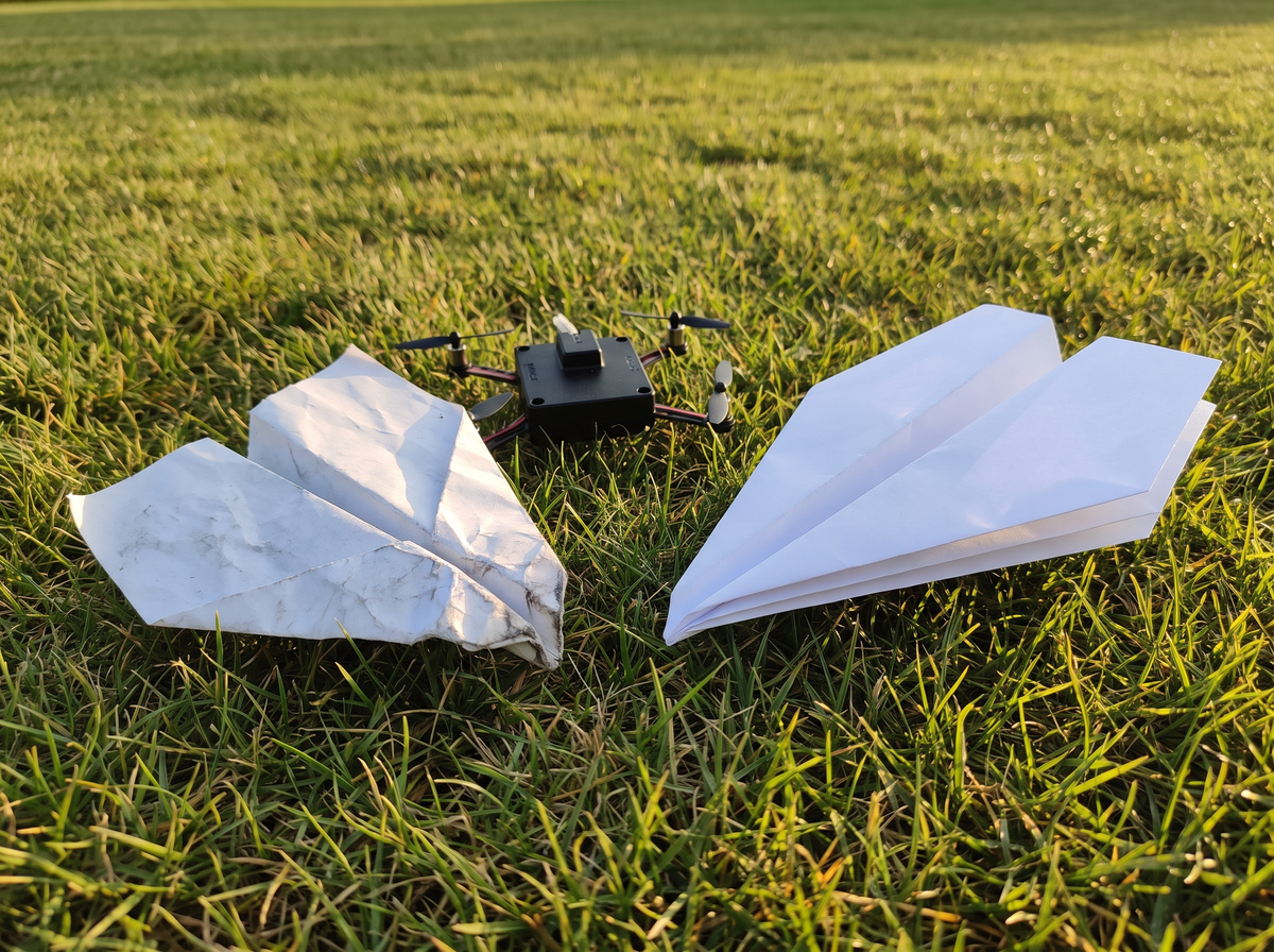 Le papier se froisse, pas le moteur