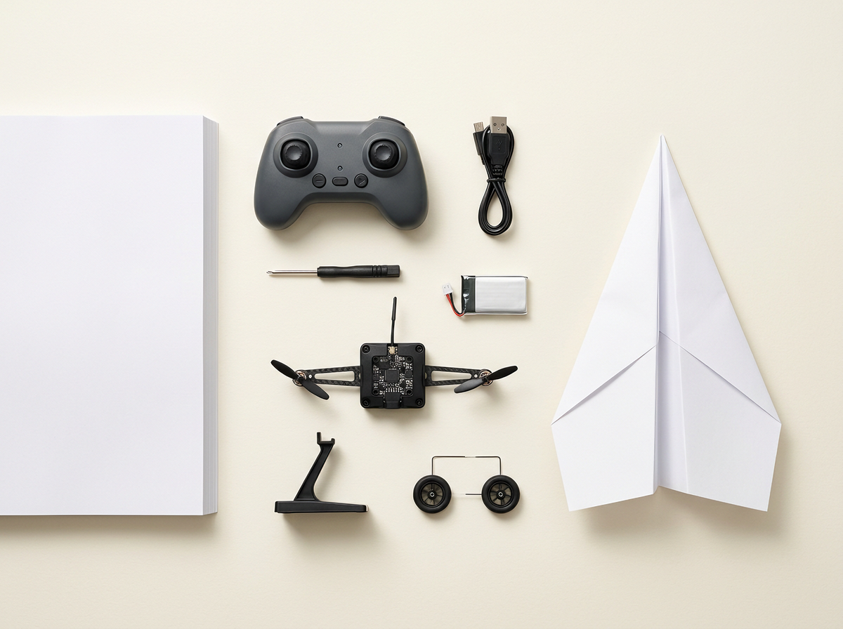 Toutes les pièces du kit